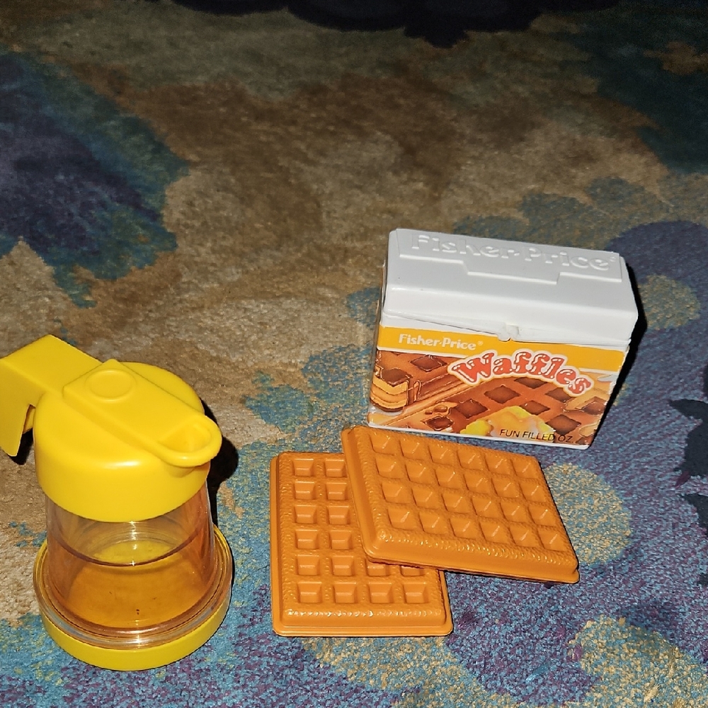 Fisher Price Waffle Set with Syrup Dispenser